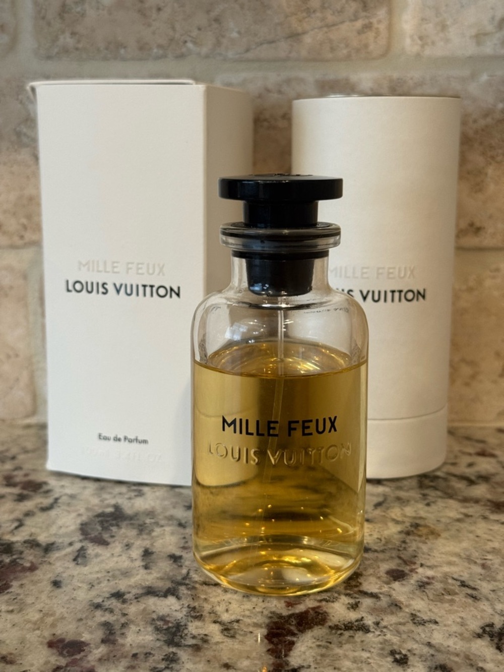 Louis Vuitton Mille Feux Perfume Bottle - Amber and Black